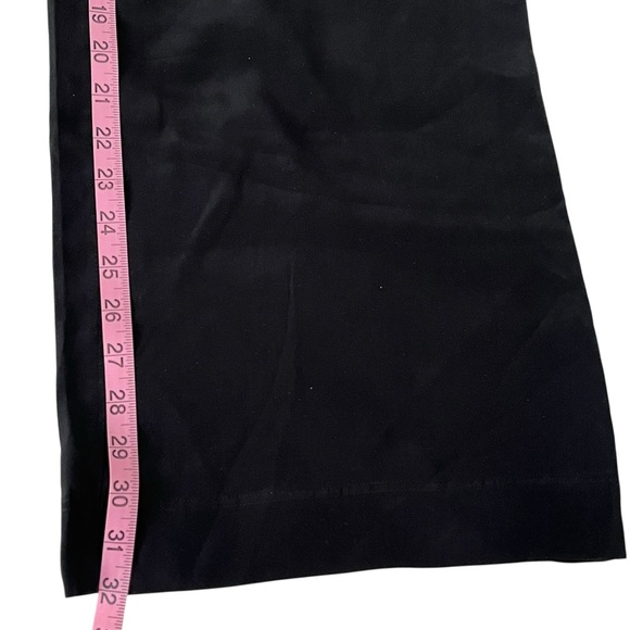 Joe Fresh Black Silk Wide Leg Palazzo Lounge Pants XS Minimalist - Picture 4 of 7